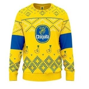 Chiquita Banana Limited Edition Ugly Sweater Rare Unisex Size Medium NWOT